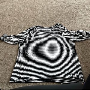 Lane Bryant 3/4 length shirt